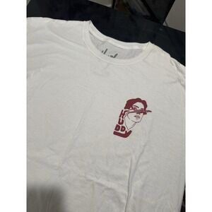 Huddy Skateboard Sk8 White Face Graphic T-shirt, 2X Tee NWT #613